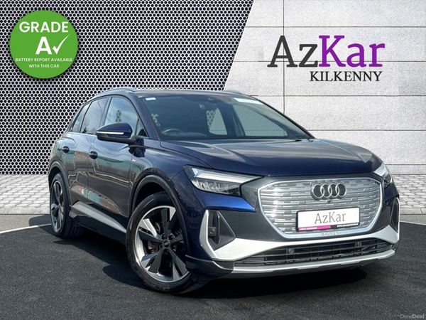 Audi Q4 e-tron SUV, Electric, 2022, Blue