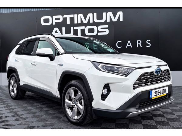 Toyota RAV4 Hatchback, Petrol Hybrid, 2020, White