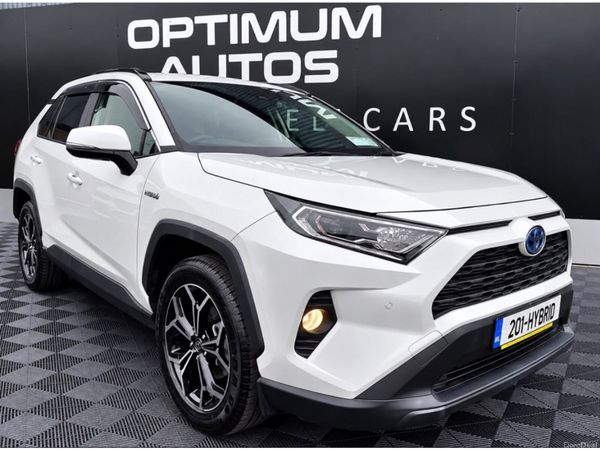 Toyota RAV4 SUV, Petrol Hybrid, 2020, White