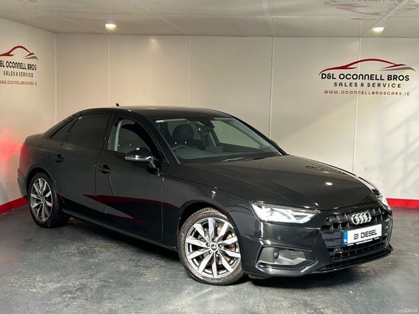 Audi A4 Saloon, Diesel, 2021, Black