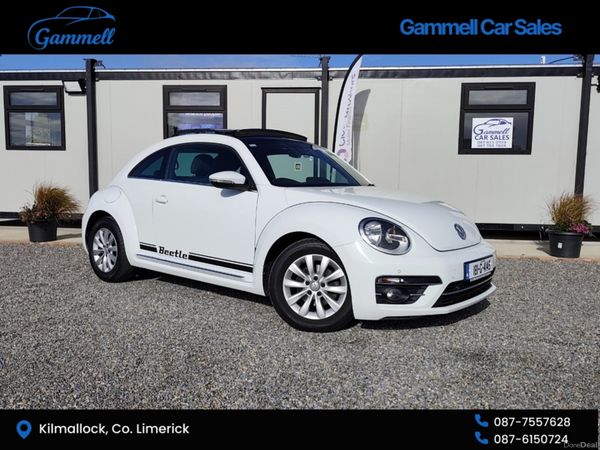 Volkswagen Beetle Hatchback, Petrol, 2018, White