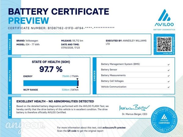 Volkswagen ID.4 Estate, Electric, 2023, Black