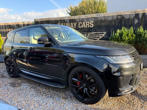 Land Rover Range Rover Sport SUV, Petrol Plug-in Hybrid, 2020, Black
