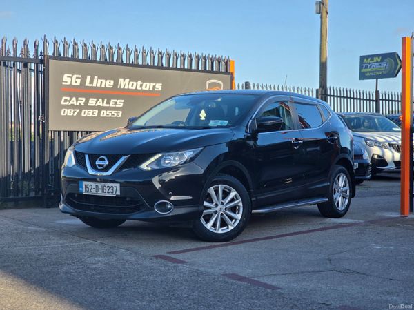 Nissan Qashqai Hatchback, Diesel, 2015, Black