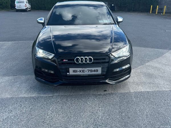 Audi S3 Saloon, Petrol, 2016, Black
