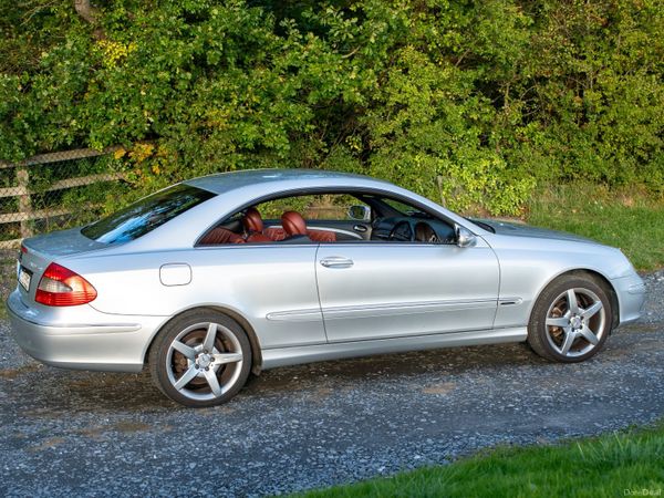 Mercedes-Benz CLK Coupe, Petrol, 2006, Silver