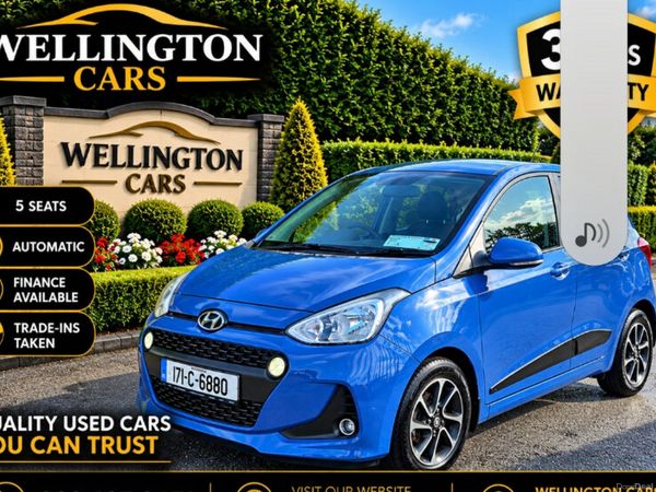 Hyundai i10 Hatchback, Petrol, 2017, Blue