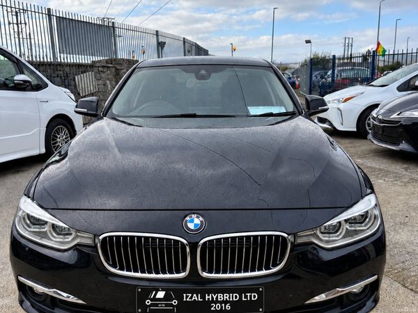 BMW 3-Series Saloon, Petrol Plug-in Hybrid, 2016, Black