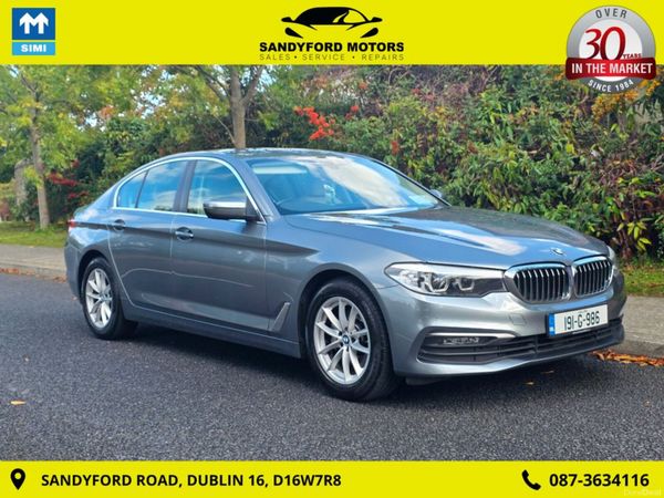 BMW 5-Series Saloon, Diesel, 2019, Grey