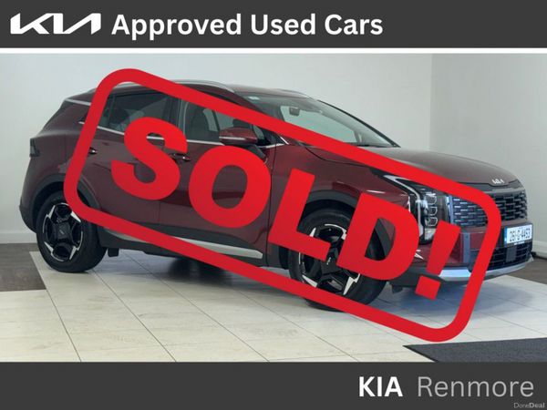 Kia Sportage MPV, Diesel Hybrid, 2026, Red