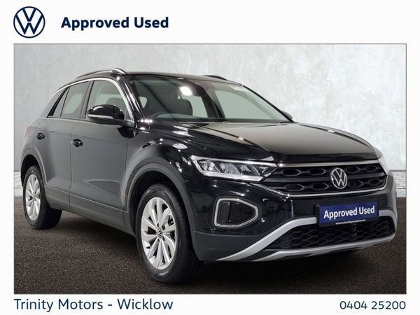 Volkswagen T-Roc SUV, Petrol, 2026, Black
