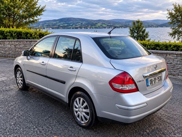 Nissan Tiida Saloon, Petrol, 2008, Silver