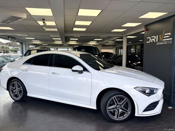 Mercedes-Benz CLA Coupe, Petrol Plug-in Hybrid, 2022, White