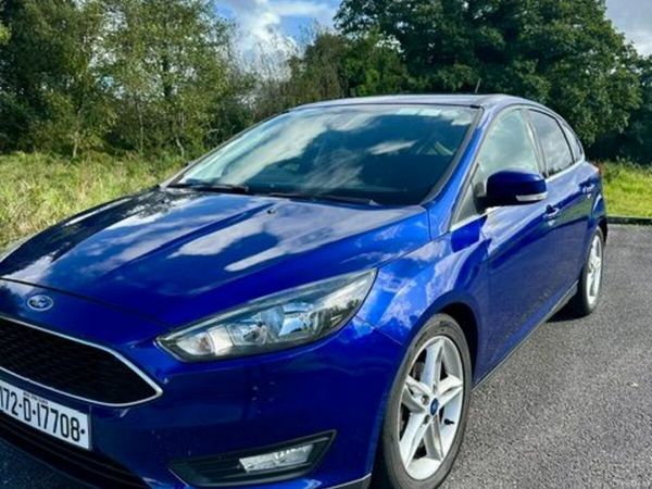Ford Focus Hatchback, Petrol, 2017, Blue