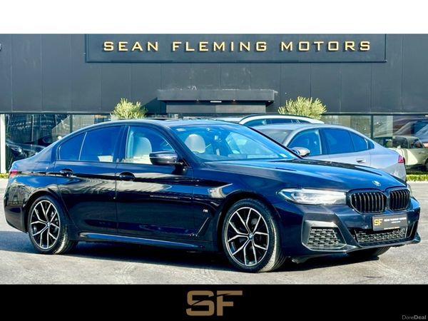 BMW 5-Series Saloon, Diesel, 2022, Black