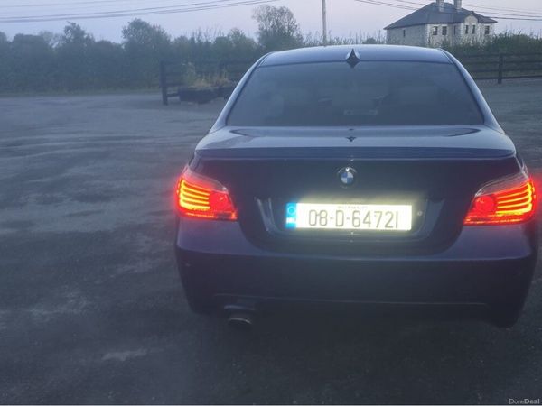 BMW 5-Series Saloon, Diesel, 2008, Blue