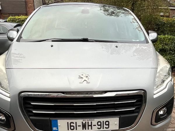 Peugeot 3008 SUV, Diesel, 2016, Grey