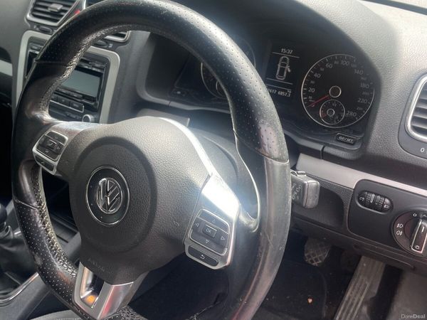 Volkswagen Scirocco Hatchback, Diesel, 2010, Red