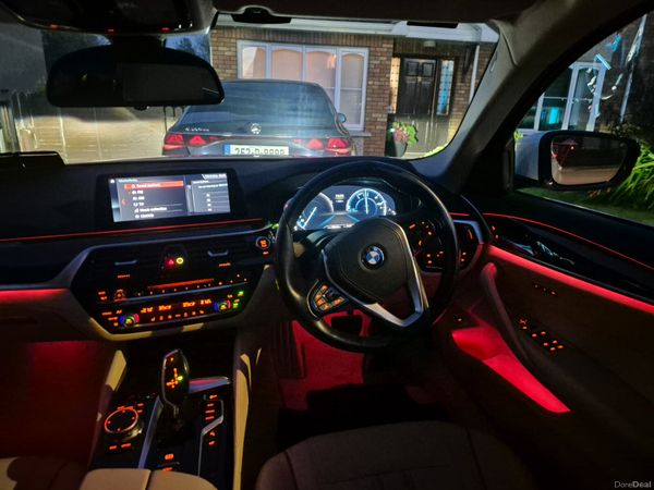 BMW 5-Series Saloon, Diesel, 2017, White