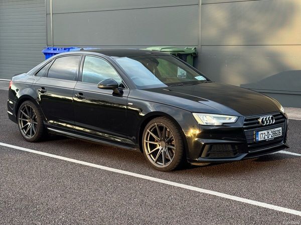 Audi A4 Saloon, Diesel, 2017, Black
