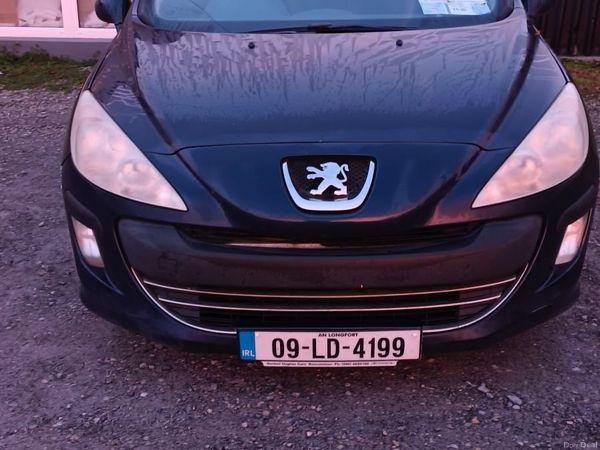 Peugeot 308 Hatchback, Diesel, 2009, Blue