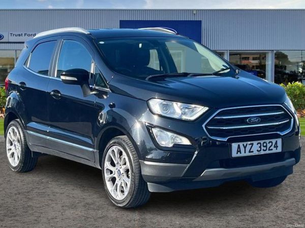 Ford EcoSport Hatchback, Petrol, 2020, Black