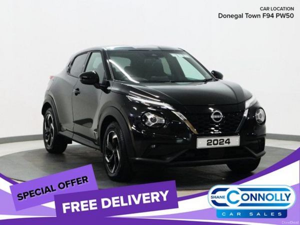 Nissan Juke SUV, Petrol Hybrid, 2024, Black