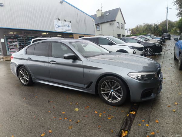 BMW 5-Series Saloon, Diesel, 2018, Blue