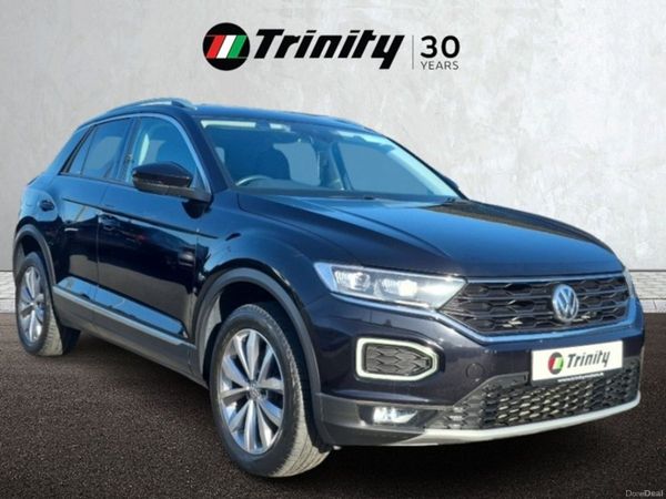 Volkswagen T-Roc SUV, Diesel, 2020, Black