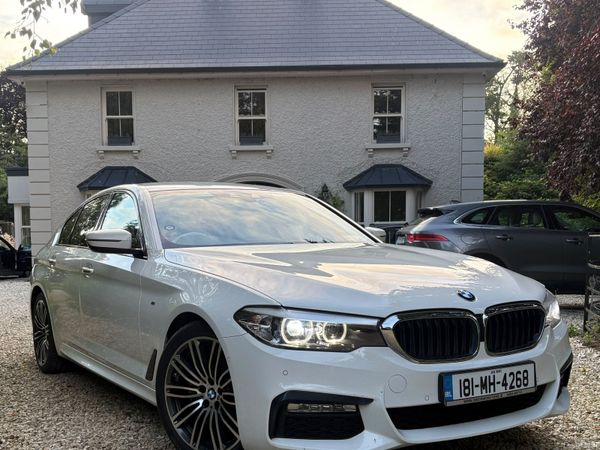 BMW 5-Series Saloon, Diesel, 2018, White