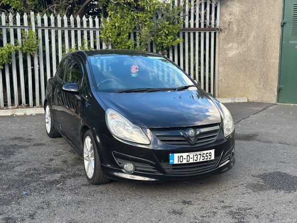 Vauxhall Corsa Hatchback, Petrol, 2010, Black