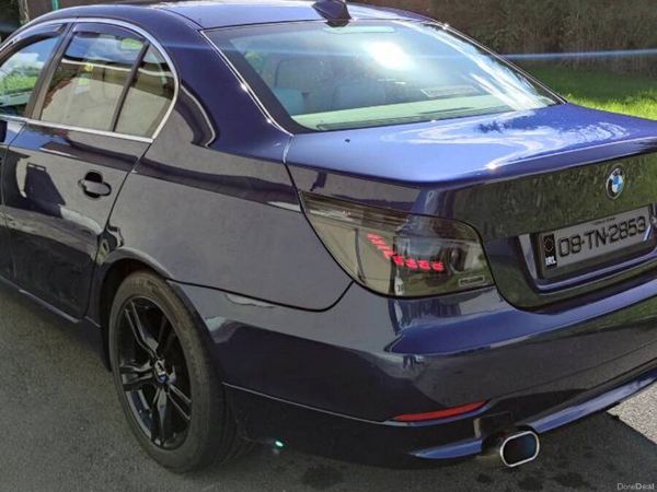 BMW 5-Series Saloon, Diesel, 2008, Blue