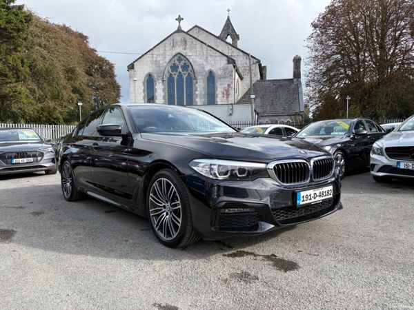 BMW 5-Series Saloon, Petrol Plug-in Hybrid, 2019, Black