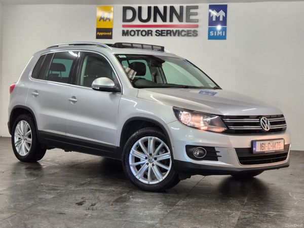 Volkswagen Tiguan SUV, Diesel, 2016, Silver