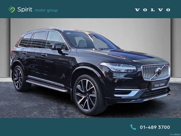 Volvo XC90 SUV, Petrol Plug-in Hybrid, 2022, Black
