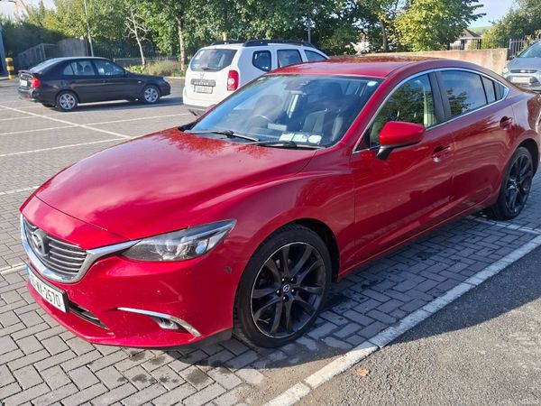 Mazda Mazda6 Saloon, Diesel, 2016, Red