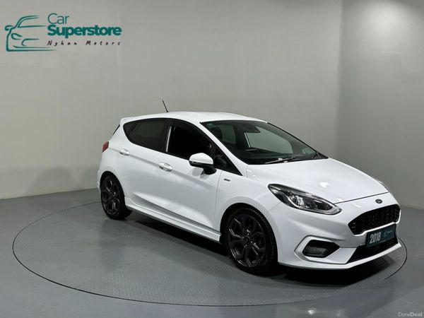 Ford Fiesta Hatchback, Diesel, 2018, White