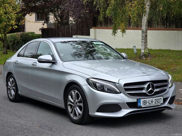 Mercedes-Benz C-Class Saloon, Diesel, 2018, Silver