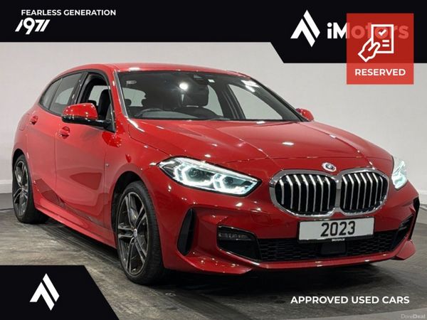 BMW 1-Series Hatchback, Diesel, 2023, Red