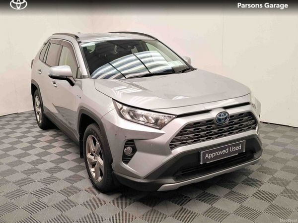 Toyota RAV4 SUV, Petrol Hybrid, 2021, Grey