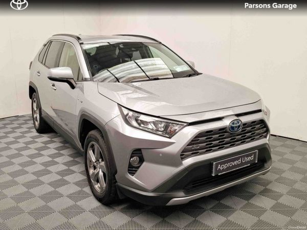 Toyota RAV4 SUV, Petrol Hybrid, 2019, Silver