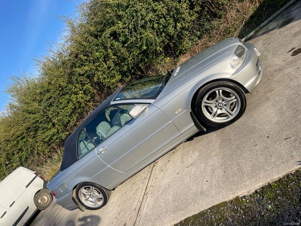 BMW 3-Series Convertible, Petrol, 2003, Silver