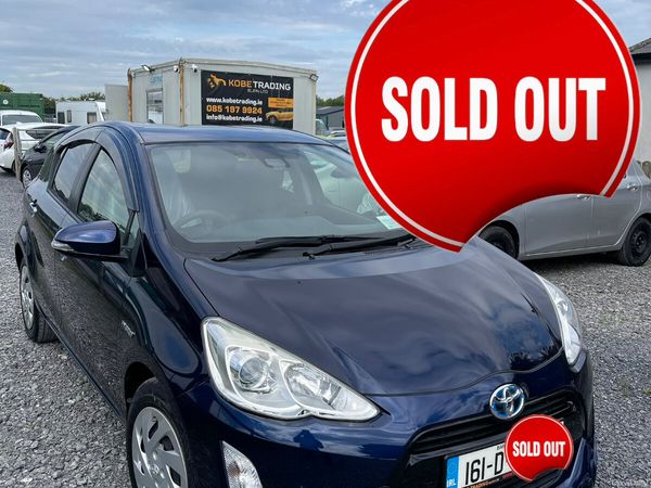 Toyota Aqua Hatchback, Petrol Hybrid, 2016, Navy