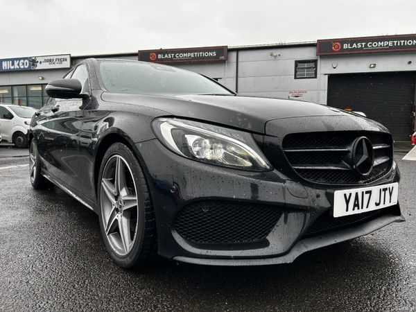 Mercedes-Benz C-Class Saloon, Diesel, 2017, Black