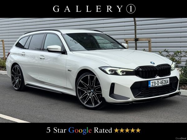 BMW 3-Series Estate, Petrol Plug-in Hybrid, 2023, White