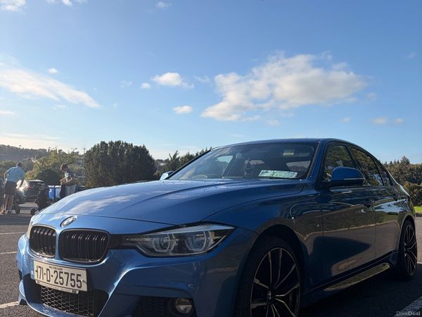 BMW 3-Series Saloon, Diesel, 2017, Blue