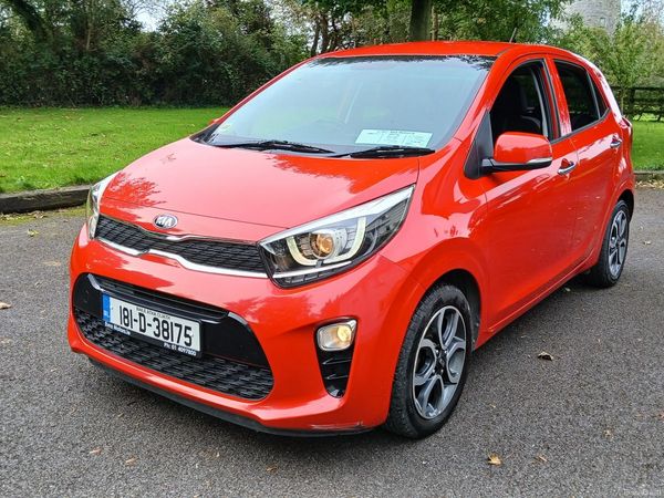 Kia Picanto Hatchback, Petrol, 2018, Red