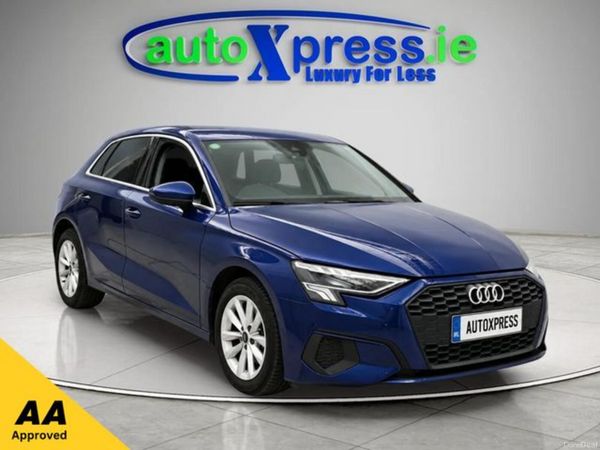 Audi A3 Hatchback, Petrol, 2021, Blue