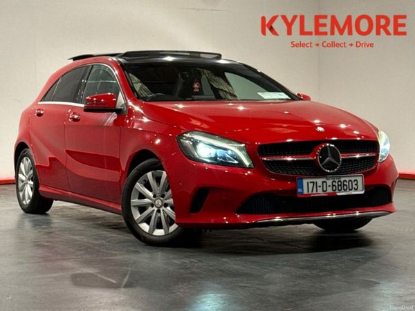 Mercedes-Benz A-Class Hatchback, Petrol, 2017, Red