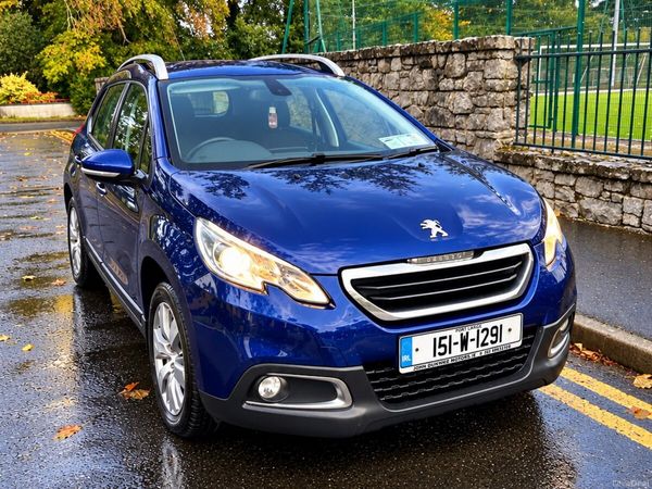 Peugeot 2008 SUV, Diesel, 2015, Blue